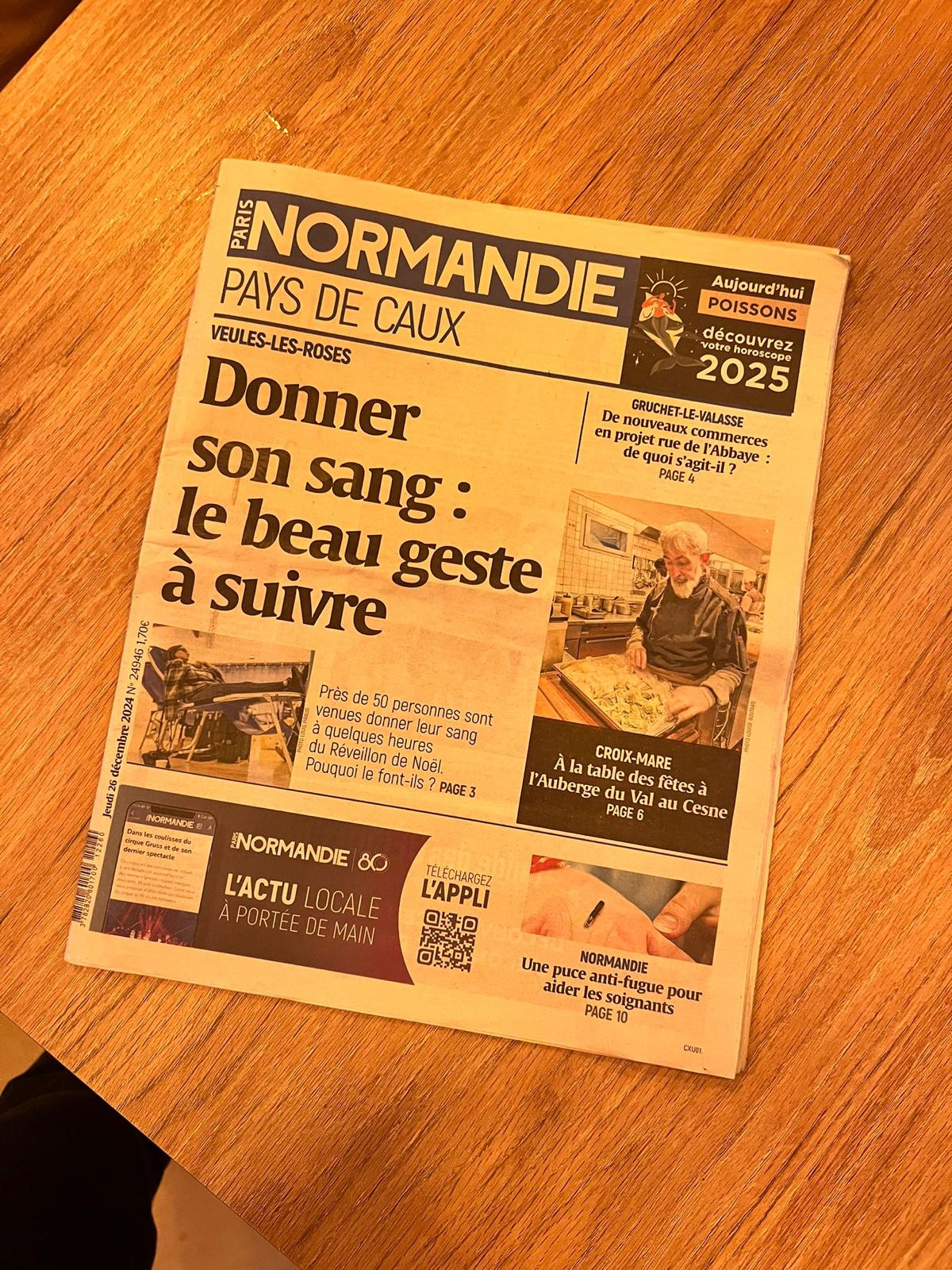 Revue de presse Valaucesne Croix-Mare Yvetôt 76