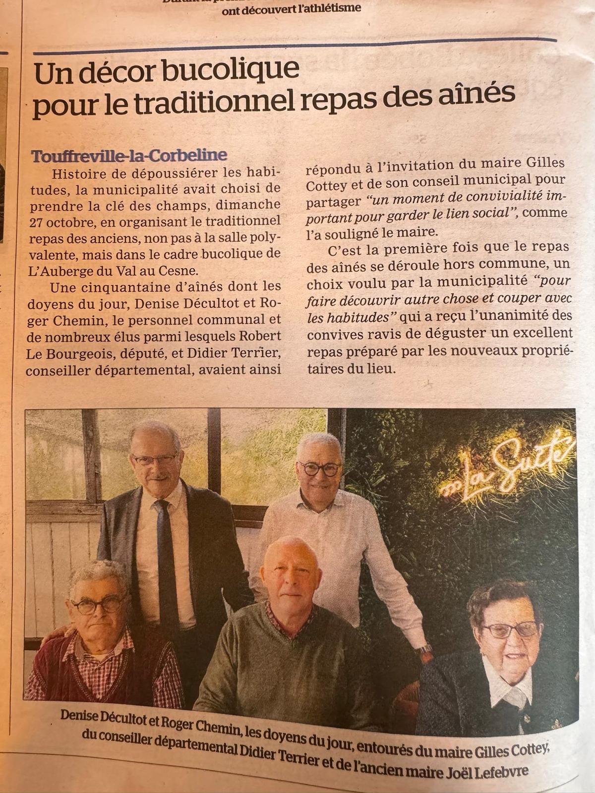 Revue de presse Valaucesne Croix-Mare Yvetôt 76
